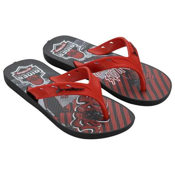 Sandalia Niño Negro/Rojo Street Joy Rider