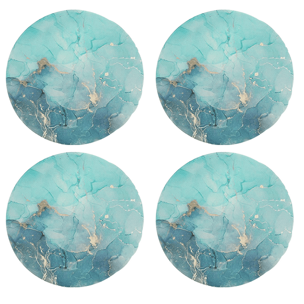 Posavasos de cerámica absorbente, diseño de libélula, posavasos de piedra