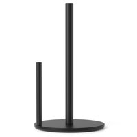 Soporte Para Toallas De Papel Niffgaff Negro De Acero Inoxidable