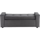 thumbnail image 1 of Banqueta Baul Lawin 2c Felpa 30 Gris, 1 of 5