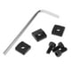 thumbnail image 3 of 3 Tornillos De Tuerca De Bloqueo Para Guitarra, Repuesto De Piezas De Guitarra Para Puente Trémolo Negro, 3 of 5