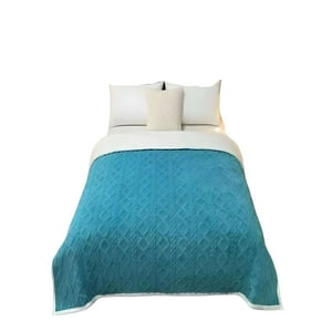 Genérico - Frazadas Texturizadas 2 Plaza 230X200 Cm J8