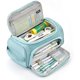 thumbnail image 1 of Estuche Para Lápices De Gran Capacidad, Gran Capacidad Para Guardar Rotuladores, Bolsa De Papelería Simple, Organizador De Oficina, Para Adolescentes, Niñas, Adultos Y Estudiantes (verde), 1 of 6