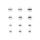 thumbnail image 1 of Patines para Mouse Pulsar Superglide 12 piezas 6mm 9mm Blanco, 1 of 5