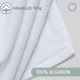 thumbnail image 3 of Toalla Blanca de Baño Hotel Spa Algodón 70x140 500 g, 3 of 3
