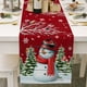 thumbnail image 1 of Decoraciones navideñas para la mesa de la cocina para reuniones familiares en interiores, banderas de mesa navideñas, 1 of 5