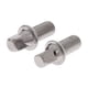 thumbnail image 3 of 2 piezas varillas de tensión del tambor metálico pernos de tambor partes de instrumentos de percusión 10 mm, 3 of 5