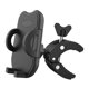 thumbnail image 3 of Abrazadera Para Soporte De Teléfono, Montaje Universal Para Bicicleta, Barco, Coche, Cochecito, Ajustable, Negro, 3 of 5