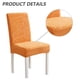 thumbnail image 4 of Fundas para sillas de comedor, juego de 2, fundas para sillas de comedor, fundas elásticas para sillas de cocina, 4 of 5