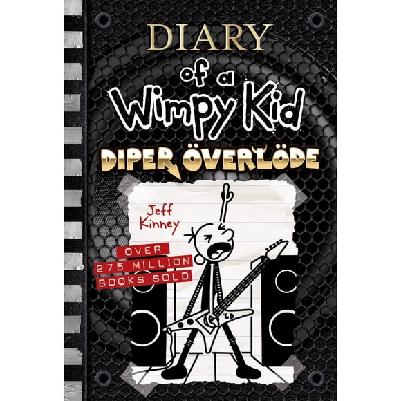 Libro Diary of a Wimpy Kid Diper Overlöde Book 17 Diario de Greg