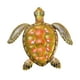 thumbnail image 5 of Decoración Animal De La Tortuga Del Ornamento De La Decoración De La Pared Del Metal Del Estilo Natural Para El Amarillo Casero, 5 of 5