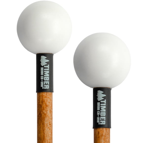 Baquetas para campanas de percusión Timber Drum Co 39 cm de poliéster duro