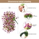 thumbnail image 2 of Flores colgantes artificiales ZFProcess Daisy, 2 unidades, para exteriores, 2 of 7