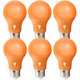 thumbnail image 1 of Bombillas LED Bluex A19 naranja de 7 W (equivalente a 50 W), paquete de 6, 1 of 8