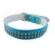 thumbnail image 1 of Collar Para Perros O Gatos Doble Brillo Celeste Xs, 1 of 3