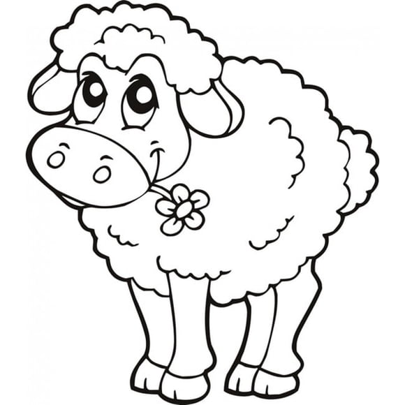 Decomural Cute Lamb Sheep Farm Animals WS-18719