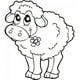 thumbnail image 1 of Decomural Cute Lamb Sheep Farm Animals WS-18719, 1 of 2