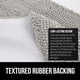 thumbnail image 5 of Alfombra de baño Gorilla Grip Chenille 30 x 20 cm, color gris claro, 5 of 9