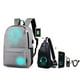 thumbnail image 1 of New School Backpack for Boy Girls Anime Cartoon Luminous Children's Bags Anti-Theft Bookbag Daypack Shoulder Rucksack Laptop Bag, 1 of 3