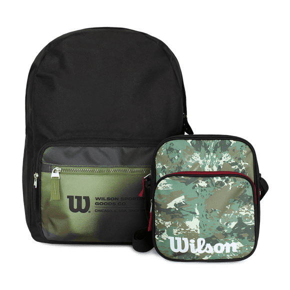 Pack Wilson Mochila Portland + Bandolera Jarbinks verde