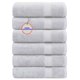 thumbnail image 1 of Toalla KAHAF COLLECTION 61x122 cm Blanco Pack de 6, 1 of 4