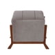 thumbnail image 2 of Pouf Marsella Tela Velvet Gris, 2 of 3