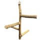thumbnail image 4 of Pájaro Perchas Garra Molienda Masticar Morder Juguete Poste De Madera Jaula Para Pájaros Accesorios, 4 of 5