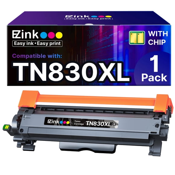 Cartucho de tóner E-Z Ink TN830 compatible con Brother TN830XL