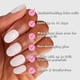 thumbnail image 4 of Mani Instant Mani Extra Corto Redondo Olive & June de Press-On Nails, 4 of 9