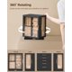 thumbnail image 4 of Caja de joyería giratoria 360° Glimmloop con 5 cajones - negra, 4 of 7