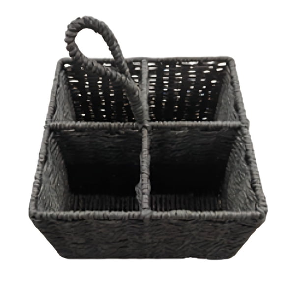 Porta Cubiertos Rattan 20X20X12H Cm Wayu