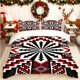 thumbnail image 1 of Set Hawaiian Style Ethnic Style Decorative Pattern Printed Duvet Cover Set Bedding Set Duvet Cover + Two Pillowcases Soft and Breathable Suitable for Home/Guest, 1 of 1