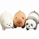 thumbnail image 1 of Paquete de juguetes de peluche We Bare Bears Pardo Polar Panda 30 cm, color marrón, 1 of 3