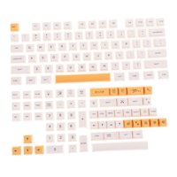 Bothyi - 140 Teclas Pbt Keycaps Honey Milk Theme Xda Profile Fit Mx Switch Fuente En Inglés
