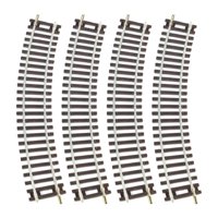 Bothyi - 4 Piezas De Vías De Ferrocarril A Escala Ho Para Bricolaje, Escenas De Cumpleaños 1:87