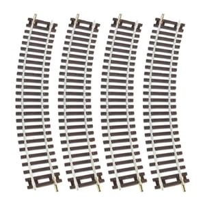 Bothyi - 4 Piezas De Vías De Ferrocarril A Escala Ho Para Bricolaje, Escenas De Cumpleaños 1:87