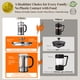 thumbnail image 2 of Cafetera French Press Veken de vidrio resistente al calor de 1 litro, 2 of 9