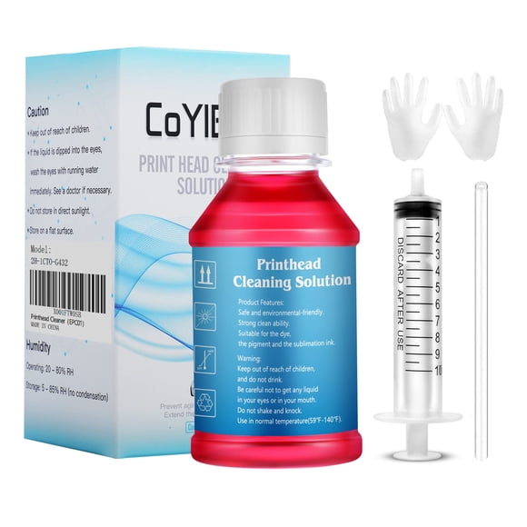 Kit de Limpieza de Cabezal de Impresión CoYlBod para Epson ET-2850 WF-7720