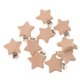 thumbnail image 5 of Clip De Chupete De Madera Para Bebés Clips Simulados Accesorio De Enfermería Con Clip Simulado Estrella, 5 of 5