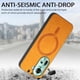 thumbnail image 2 of Magnetic Slim Case for OPPO Reno 11 5G with Camera Guard & Anti-Scratch Back Yellow, 2 of 6