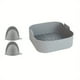 thumbnail image 5 of 1pc Square Silicone Air Fryer Liners, Silicone Air Fryer Basket, Air Fryer Silicone Pot, Reusable Air Fryer Silicone Baking Pan, Non-sticky High Temperature Resistant Baking Pad, 5 of 5