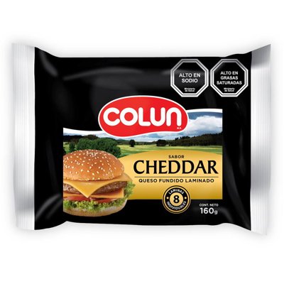 Queso Fundido Cheedar 160 G Colun