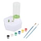 thumbnail image 5 of Limpiador De Brochas De Pintura, Enjuagadores De Brochas De Taza De Enjuague Para Artistas De Pintura Al óleo, Escritura Verde, 2 Pinceles, 6 Pinturas, 5 of 5