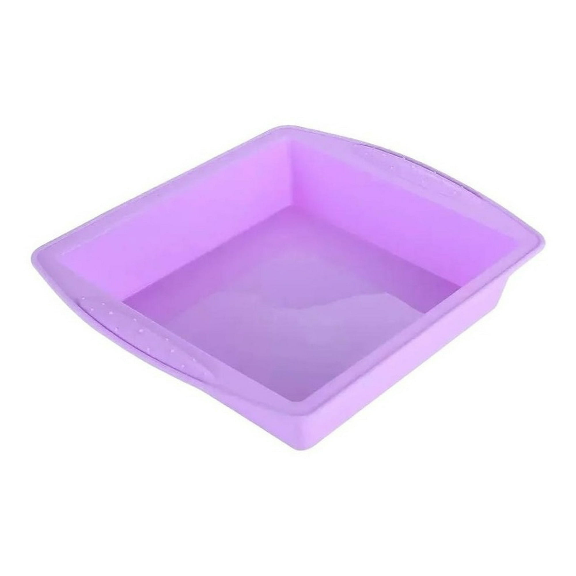 Genérico - Molde Queque Molde Torta Molde De Silicona Cuadrado Brownie