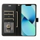 thumbnail image 5 of FOXDOCK Funda tipo Cartera para iPhone 15 Plus – Cubierta de Cuero PU con Múltiples Ranuras, Bolsillo para Efectivo y Correa de Muñeca, 5 of 6