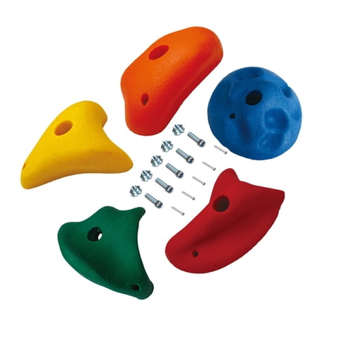 Magideal - 5 X Rocas De Escalada, Juegos De Escalada En Roca Con Material De Montaje, Soportes De Pared De Roca, Presas De Escalada Para, Al Aire Libre, Interior Grande