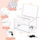 thumbnail image 5 of Caja de Donaciones THUQ 16x12x10 cm con Candado y Soporte para Cartel, 5 of 6