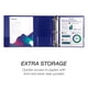 thumbnail image 4 of Binder Samsill Durable 12,7 cm con 3 anillas en D, 1050 páginas, color azul, 4 of 7