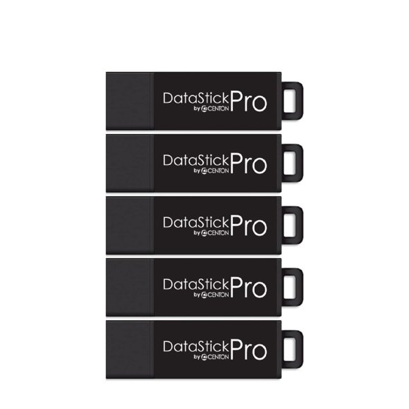 Unidad flash USB Centon Electronics MP Valuepack 8 GB x5 negra