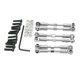 thumbnail image 2 of Vínculo De Varilla De Metal Para Coche RC De 6 Piezas Para Wltoys 124016 124017 DIY Accs Silver, 2 of 5